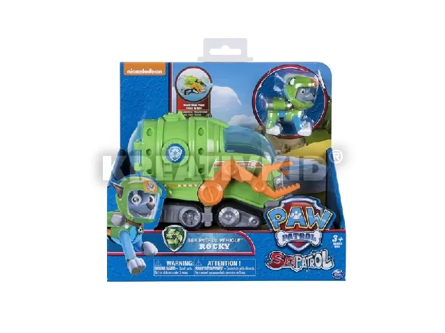 Mancs Őrjárat Tengeri Őrjárat - Rocky és járműve