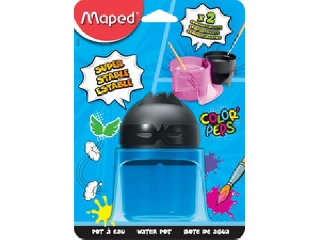 Maped - Műanyag, 2 rekeszes ecsettál kék