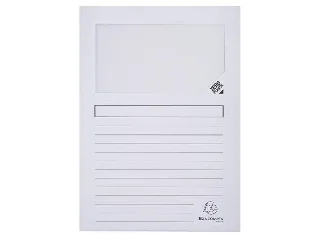 Mappa, ablakos, karton, EXACOMPTA