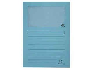 Mappa, ablakos, karton, EXACOMPTA 