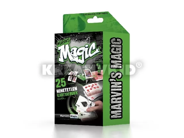 Marvins Magic szemfényvesztő mágikus készlet - Hihetetlen kártyatrükkök
