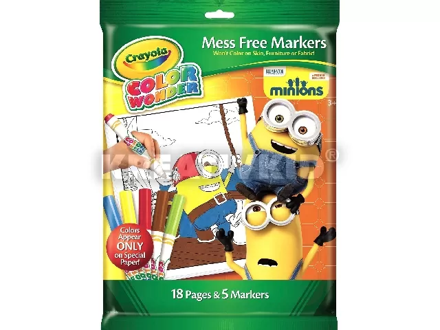 Maszamentes kifestő füzet - Minyonok
