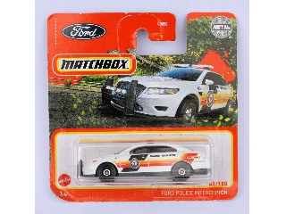 Matchbox 1:64 Ford police interceptor