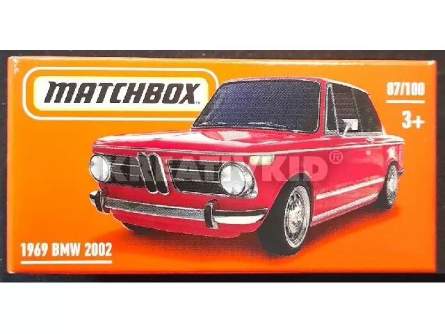 Matchbox autó papírcsomagban 1969 BMW 2002