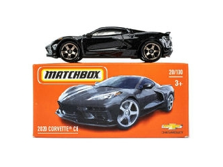 Matchbox autó papírcsomagban 2020 Corvette C8