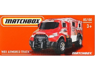 Matchbox autó papírcsomagban MBX Armored Truck 