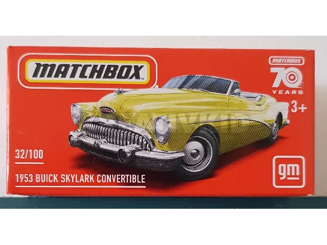 Matchbox autó papírcsomagban 1953 Buick Skylark Convertible