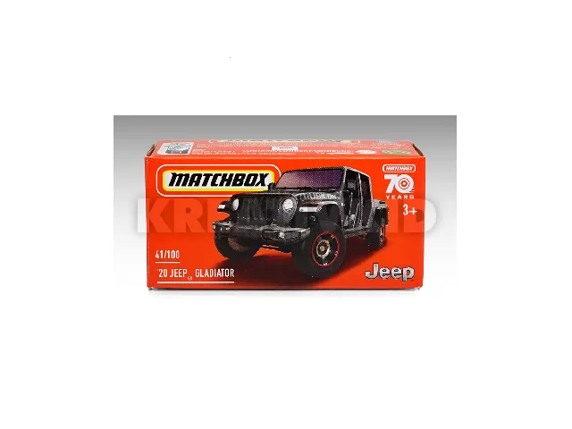 Matchbox autó papírcsomagban '20 Jeep Gladiator