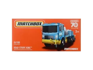Matchbox autó papírcsomagban Road stripe King 