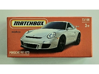 Matchbox autó papírcsomagban Porsche 911 GT3