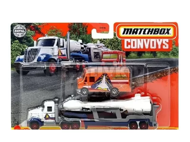 Matchbox Convoys: Teherautó és kisautó szett Lonestar cab