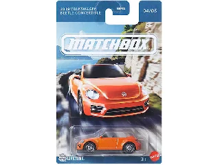 Matchbox ikonikus kisautó 2019 Volkswagen Beetle Convertible