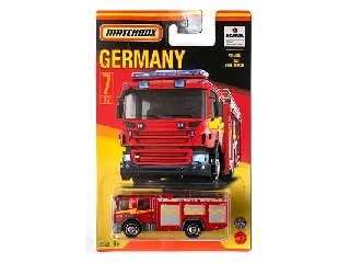 Matchbox: Németország kollekció -Scania P360 Fire Truck 