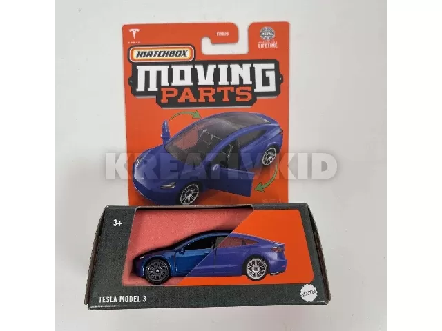 Matchbox nyitható kisautó Tesla Model 3