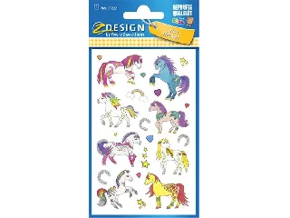 Matrica, papír, 1 ív, 76x120 mm, AVERY ZWECKFORM, 