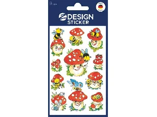 Matrica, papír, 3 ív, 76x120 mm, AVERY ZWECKFORM, 