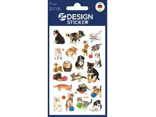 Matrica, papír, 3 ív, 76x120 mm, AVERY ZWECKFORM, 