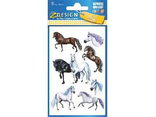 Matrica, papír, 3 ív, 76x120 mm, AVERY ZWECKFORM, 