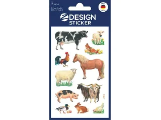 Matrica, papír, 3 ív, 76x120 mm, AVERY ZWECKFORM, 