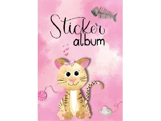 Matricagyűjtő album, A5, AVERY ZWECKFORM, cica