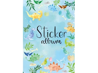 Matricagyűjtő album, A5, AVERY ZWECKFORM, dinoszaurusz