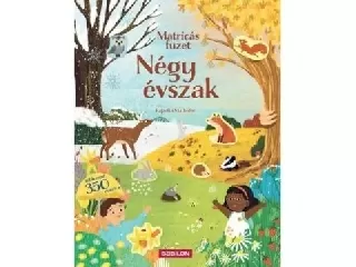 Matricás füzet - Négy évszak - Több mint 350 matrica