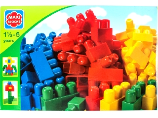 Maxi Blocks 32 darabos építőjáték dobozban