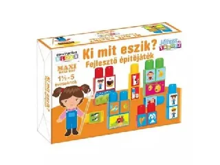 Maxi Blocks - Ki mit eszik? építőkockák