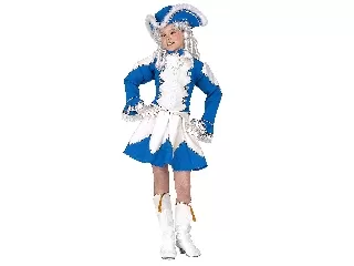 Mazsorett jelmez 140-es méret kék