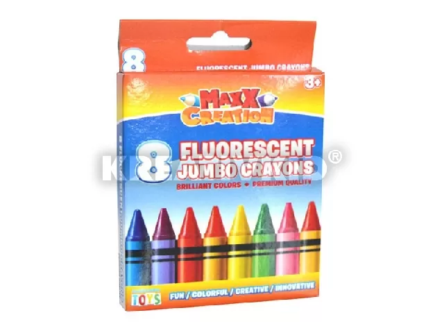 MC Fluoreszkáló zsírkréta 8 db