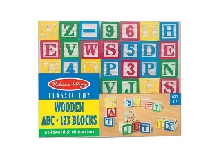 M&D - Fa készségfejlesztő játék - ABC és számok