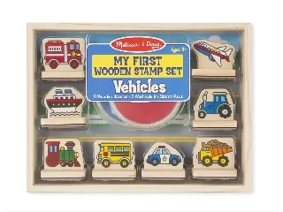 M&D - Fa nyomda készlet - Első nyomdám: Járművek