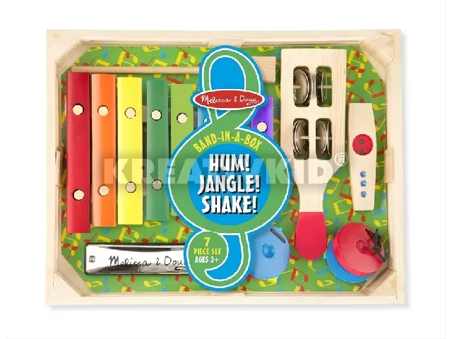 M&D - Hangszerek - Zenekar a dobozban: Rázd-fújd-koppintsd