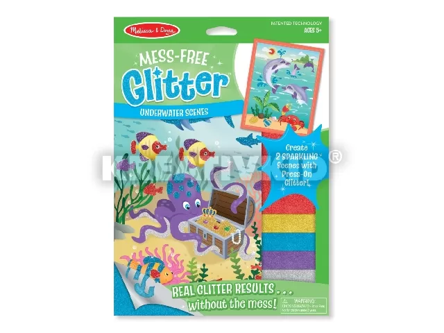 M&D - Kreatív játék - Glitter képkészítő: Tenger