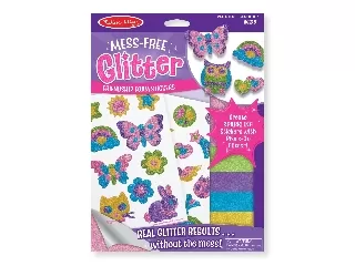 M&D - Kreatív játék - Glitter pufi matrica készítő - Barátság