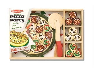 M&D - Sütés-főzés - Pizza party fajáték szett