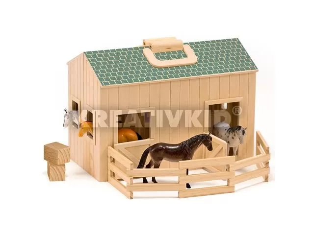 M&D - Szétnyitható fa istálló