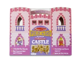 M&D - Szétnyitható fa kastély - Királylány