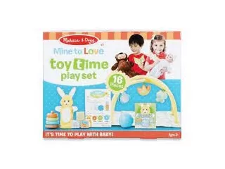 m&d, babák és babaházak, baba játszószőnyeg játékokkal