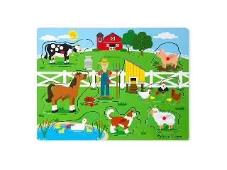 Melissa & Doug Hangos puzzle, Old MacDonald farmja 