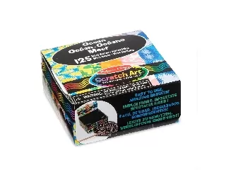 M&D Kreatív játék képkarc - mini - ocean