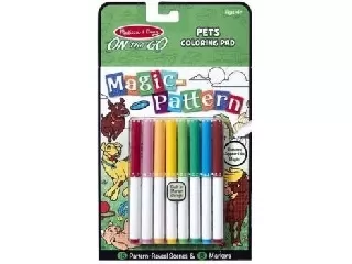 M&D Kreatív játék mágikus színező füzet - háziállatok