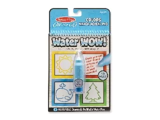 M&D, KREATÍV JÁTÉK, RAJZOLÁS VÍZZEL, SZÍNEK ÉS FORMÁK