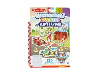 M&d, kreatív játék, újrahasználható matrica füzet, Mancs őrjárat, küldetések