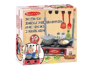 M&D Sütés-főzés - Deluxe fa sütőkészlet