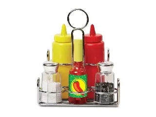 Melissa & Doug, sütés-főzés, játék ételízesítő készlet