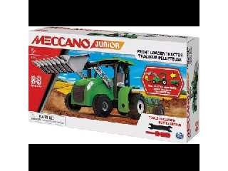 Meccano Junior: Fém építőjáték - Traktor, 114 db-os