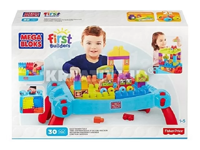 Mega Bloks - Építő asztal játékszett