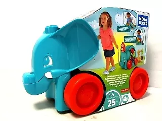 Mega Bloks - Klasszikus bukfencező elefánt - kék