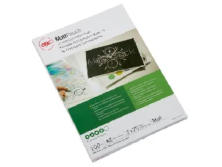 Meleglamináló fólia, 75 mikron, A3, matt, GBC